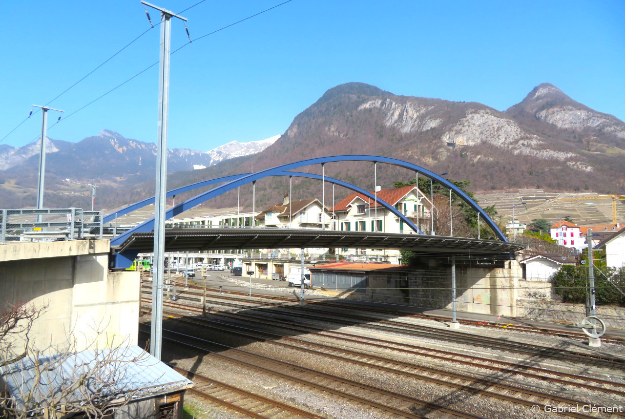 Pont du Châtelard (Aigle) – vue 2